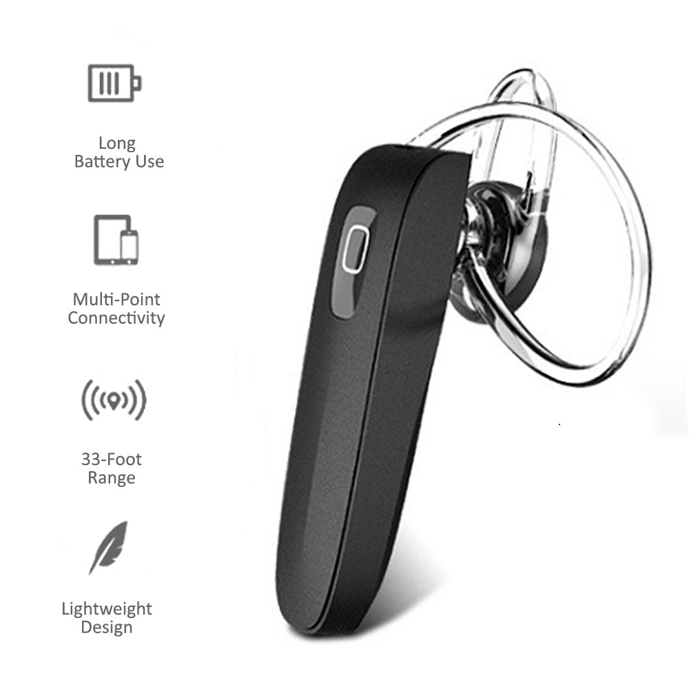 Супер bluetooth 4.1 гарнитура Skywalker-B1 черная для мобильного телефона 